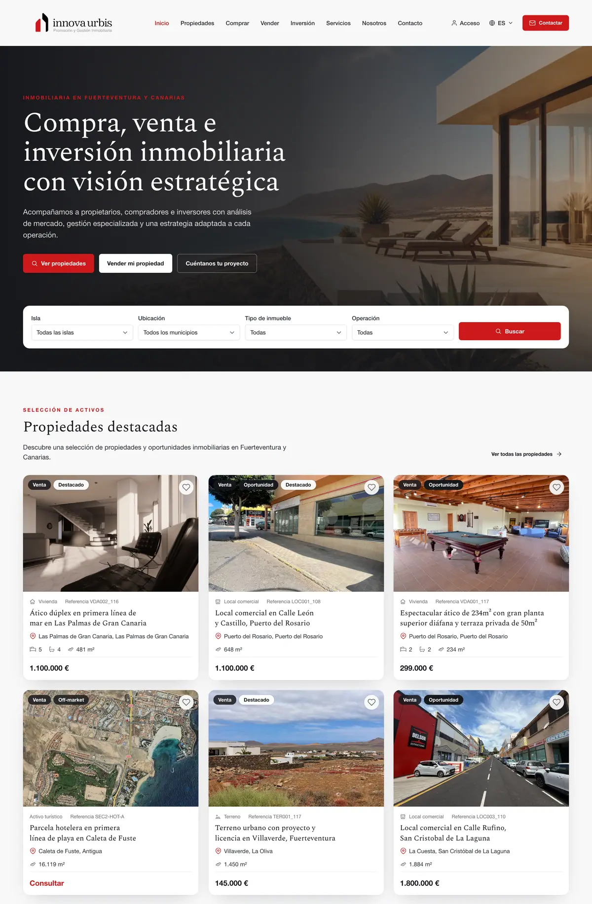 Innova Urbis homepage